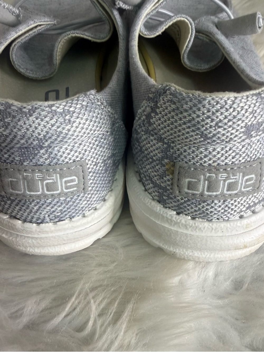 Hey Dude Wendy Glacier Slip On Shoes Women’s 8 Gray - Picture 2 of 9